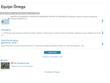 Tablet Screenshot of omegaexatas.blogspot.com