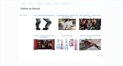 Desktop Screenshot of fashionoid.blogspot.com