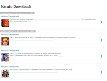 Tablet Screenshot of downsnaruto.blogspot.com