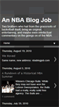 Mobile Screenshot of nbablogjob.blogspot.com