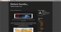 Desktop Screenshot of barbarasuardiaz.blogspot.com