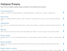 Tablet Screenshot of najlepszeprzepisy.blogspot.com