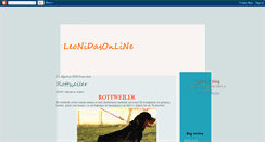 Desktop Screenshot of leonidasonline.blogspot.com