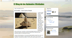 Desktop Screenshot of elblogdelosanimalesolvidados.blogspot.com