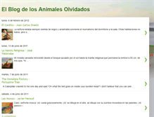 Tablet Screenshot of elblogdelosanimalesolvidados.blogspot.com