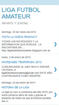 Mobile Screenshot of ligafutbolmaster.blogspot.com
