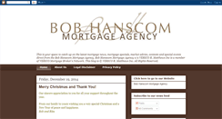 Desktop Screenshot of bobhanscommortgageagency.blogspot.com