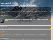 Tablet Screenshot of honestyproject-edun.blogspot.com