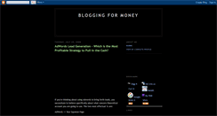 Desktop Screenshot of onlineblogbusiness.blogspot.com