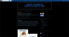 Desktop Screenshot of jorgedeveloper.blogspot.com