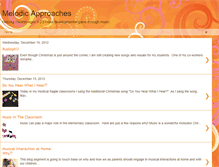 Tablet Screenshot of melodicapproaches.blogspot.com