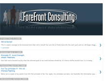 Tablet Screenshot of forefrontconsulting.blogspot.com