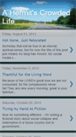 Mobile Screenshot of crowdedhermit.blogspot.com