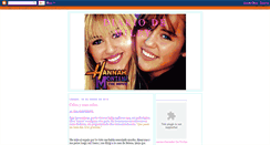 Desktop Screenshot of diario-de-miley.blogspot.com