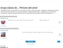 Tablet Screenshot of pintoresdelalma.blogspot.com