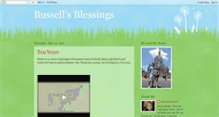 Desktop Screenshot of bussellblessings.blogspot.com