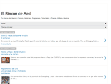 Tablet Screenshot of elrincondemed.blogspot.com
