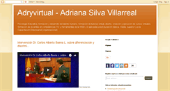Desktop Screenshot of adryvirtual.blogspot.com