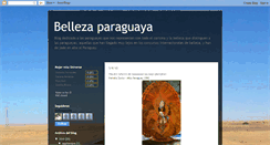 Desktop Screenshot of bellezaparaguaya-lucas.blogspot.com