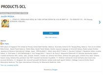 Tablet Screenshot of productsdcl.blogspot.com