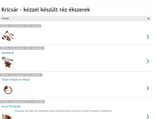 Tablet Screenshot of kricsar.blogspot.com