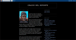Desktop Screenshot of futbolcracks.blogspot.com