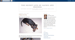 Desktop Screenshot of jackiedog.blogspot.com