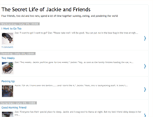 Tablet Screenshot of jackiedog.blogspot.com