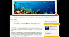 Desktop Screenshot of animalesmarinos6.blogspot.com