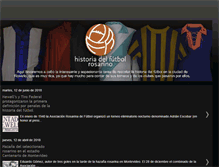 Tablet Screenshot of histofutbolrosarino.blogspot.com