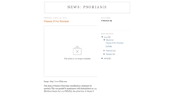 Desktop Screenshot of cure-newspsoriasis.blogspot.com