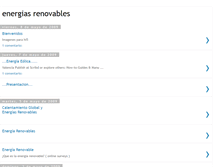 Tablet Screenshot of ideasdeenergiasrenovables.blogspot.com