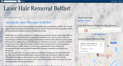 Desktop Screenshot of laserhairremovalbelfast.blogspot.com