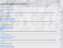 Tablet Screenshot of laserhairremovalbelfast.blogspot.com