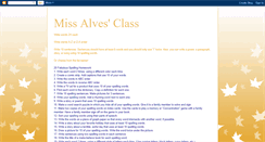 Desktop Screenshot of missalves.blogspot.com