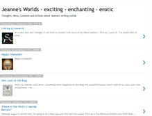 Tablet Screenshot of jeanneworldsnewsletter.blogspot.com