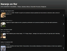 Tablet Screenshot of naranjoenflor-gabriela.blogspot.com