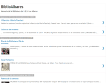 Tablet Screenshot of biblioalbares.blogspot.com
