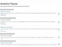 Tablet Screenshot of kretischetraeume.blogspot.com