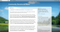 Desktop Screenshot of communitystorehouse.blogspot.com