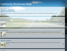 Tablet Screenshot of communitystorehouse.blogspot.com