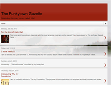 Tablet Screenshot of funkytowngazette.blogspot.com