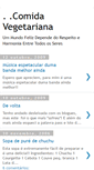 Mobile Screenshot of comidavegetariana.blogspot.com