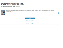 Tablet Screenshot of fort-lauderdale-plumbers.blogspot.com