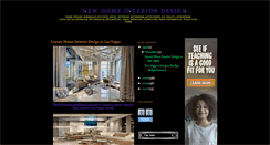 Desktop Screenshot of newhomeinteriordesign.blogspot.com