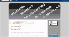 Desktop Screenshot of blood-sweat-tears.blogspot.com