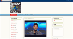 Desktop Screenshot of laprensaweb.blogspot.com