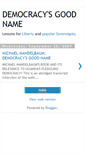 Mobile Screenshot of democracysgoodname.blogspot.com