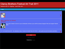 Tablet Screenshot of clancyfestivalarttrail.blogspot.com