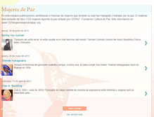 Tablet Screenshot of cartadelapaz-mujeresdepaz.blogspot.com